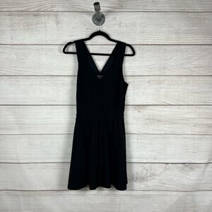 Athleta Women's Active Black Savannah Strap Waisted Sleeveless Dress Size Small